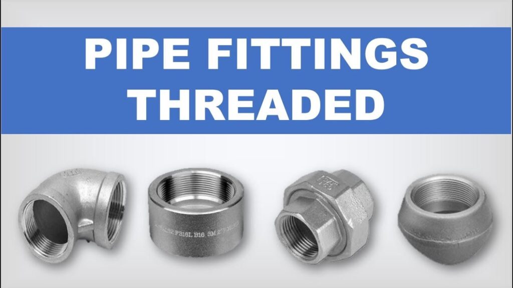 Threaded pipe connectors