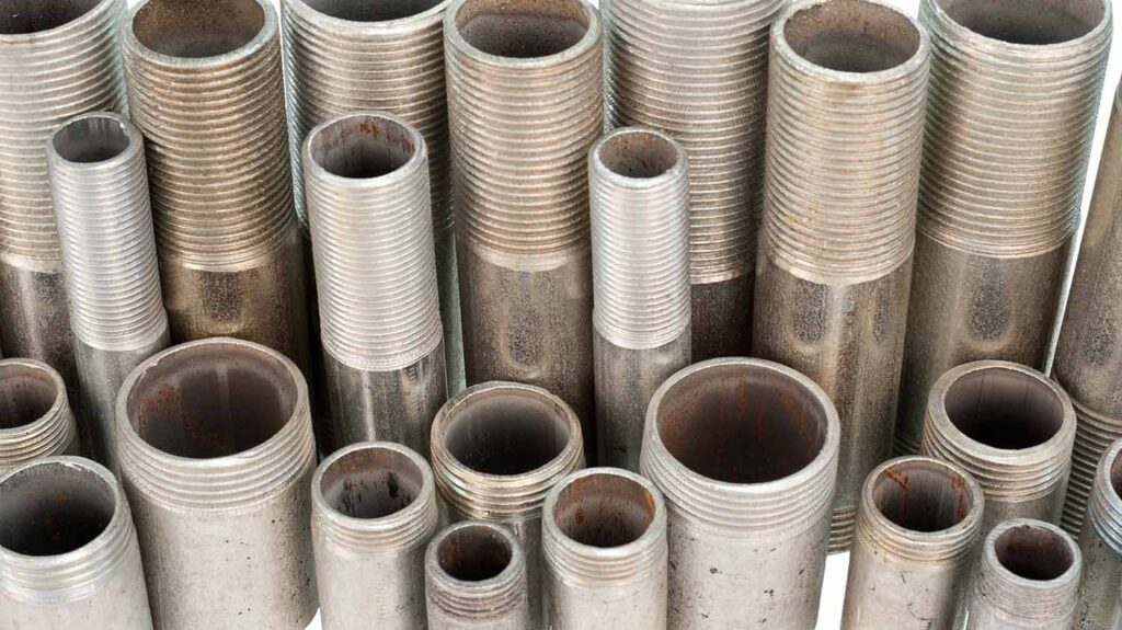 Galvanized pipe fittings