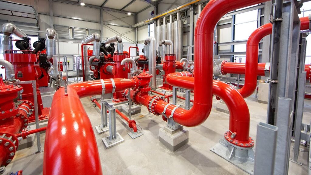 Fire Fighting Pipeline System