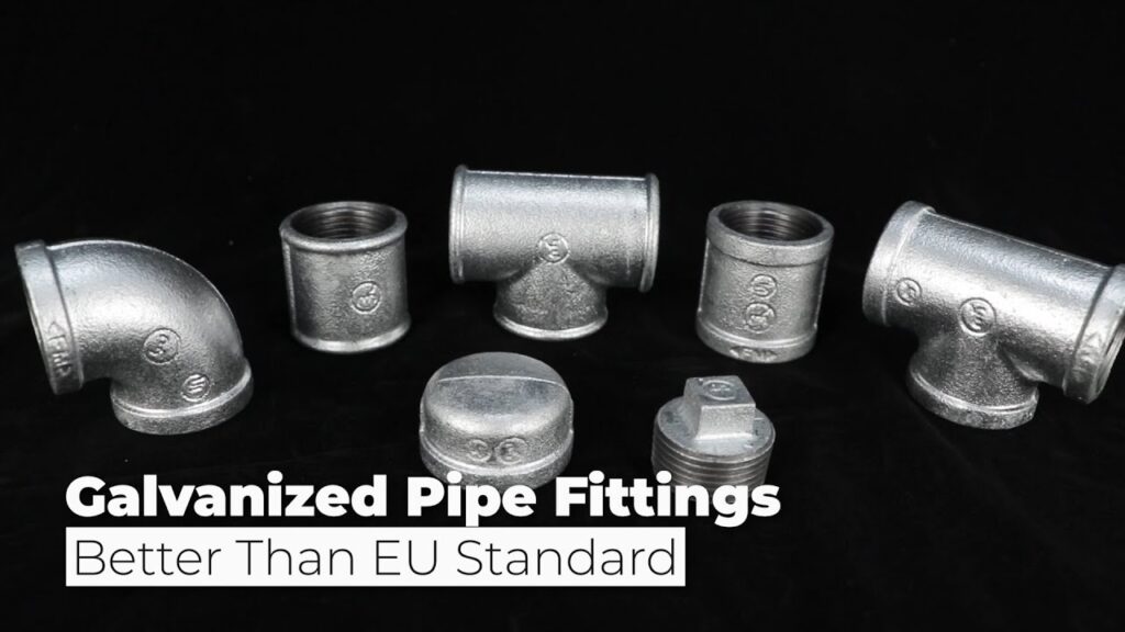 standard galvanized pipe fittings